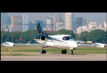 Lázaro Báez ya tiene su Lear Jet 35