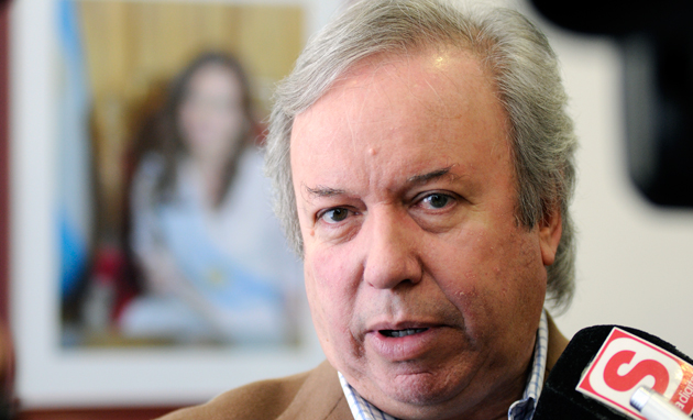 El Gobernador de Santa Cruz Daniel Peralta - Foto: OPI Santa Cruz/Francisco Muñoz