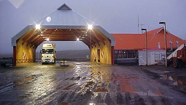 El paso fronterizo San Sebastián en Tierra del Fuego Chile - Foto: web