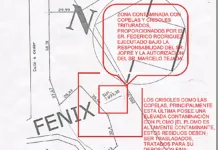 Subcontratistas de Minera Santa Cruz entierra desechos contaminantes a la vera del Río Fenix, próximo a Perito Moreno Subcontratistas de Minera Santa Cruz entierra desechos contaminantes a la vera del Río Fenix, próximo a Perito Moreno