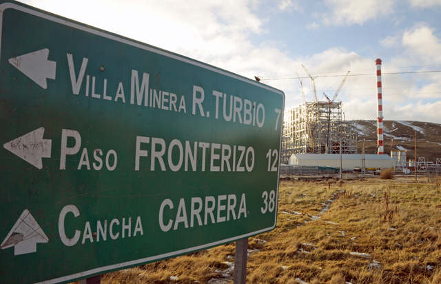 La megausina de Río Turbio en plena construcción - Foto: OPI Santa Cruz/Francisco Muñoz