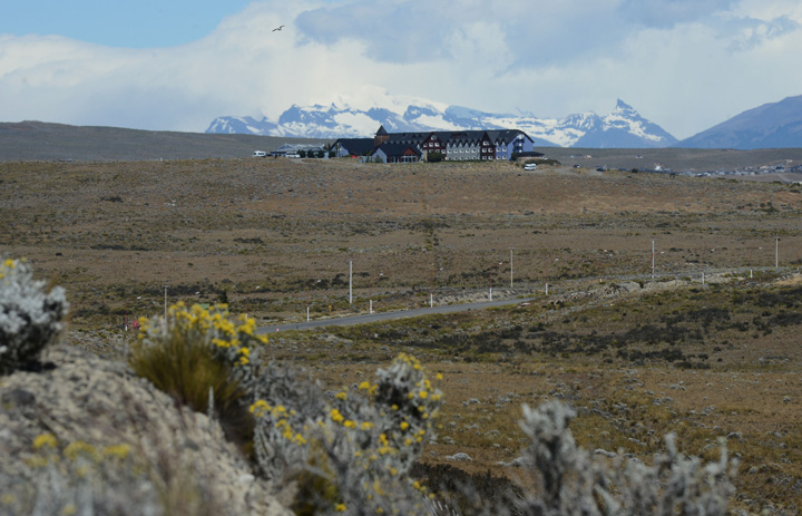 El hotel Alto Calafate en El Calafate Santa Cruz - Foto: OPI Santa Cruz/Francisco Muñoz