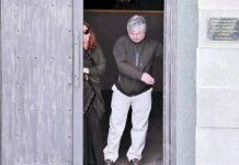 Lazaro Baez junto a Cristina Kirchner - Foto: OPI Santa Cruz/Francisco Muñoz