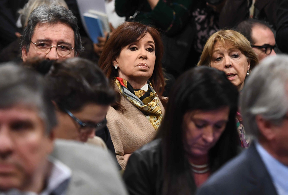 La Senadora Cristina Kirchner en la última comisión en el Senado – Foto: Gabriel Cano/Comunicación Senado