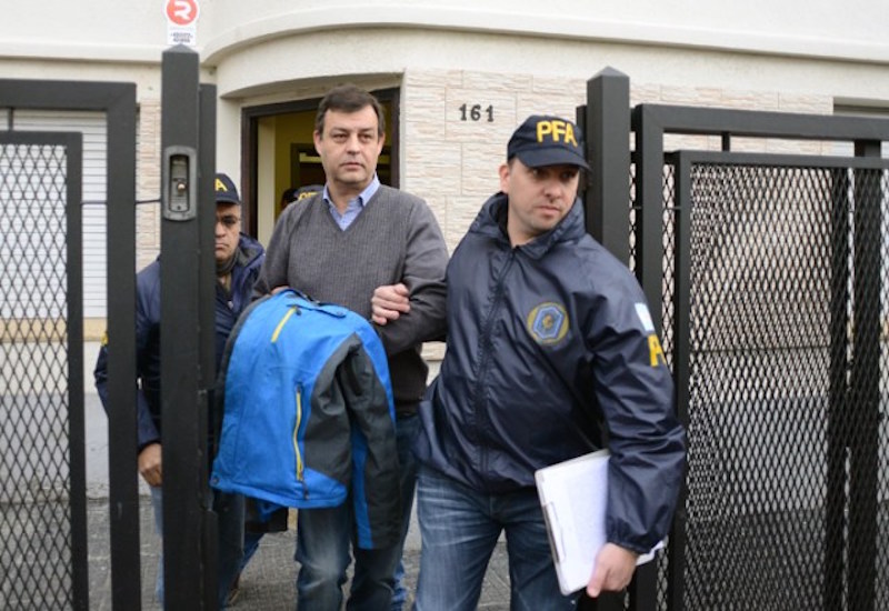 El contador de los Kirchner es detenido en Río Gallegos - Foto: OPI Santa Cruz/Francisco Muñoz