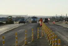 La parodia: a Better le “quitaron” la vergonzosa obra del acceso al San Benito y la dejaron como constructora del Estado Rotonda de acceso al barrio San Benito - Foto: OPI Santa Cruz/Francisco Muñoz