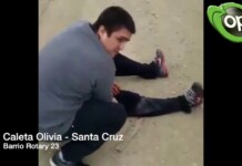 Video impactante: petroleros de Vidal balearon a un testigo de la causa por la muerte de Reynaldo Vargas