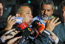 Quedó preso Luis D Elía, condenado por la toma de una comisaría