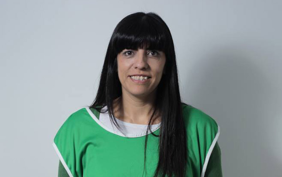 Olga Reinoso de ATE Santa Cruz - 