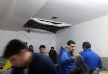 Se desplomó parte del cielorraso en el Industrial 6 hiriendo a cuatro alumnos