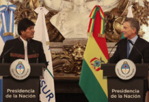 Mauricio Macri y Evo Morales acordaron avanzar en cooperación en energía y tecnología