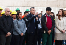 “Este pavimento que estoy tocando no es relato, es real” "Este pavimento que estoy tocando no es relato, es real"