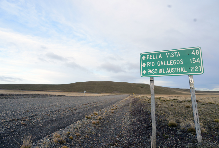 Una de las tantas rutas sin terminar de asfaltar en Santa Cruz - Foto: OPI Santa Cruz/Francisco Muñoz