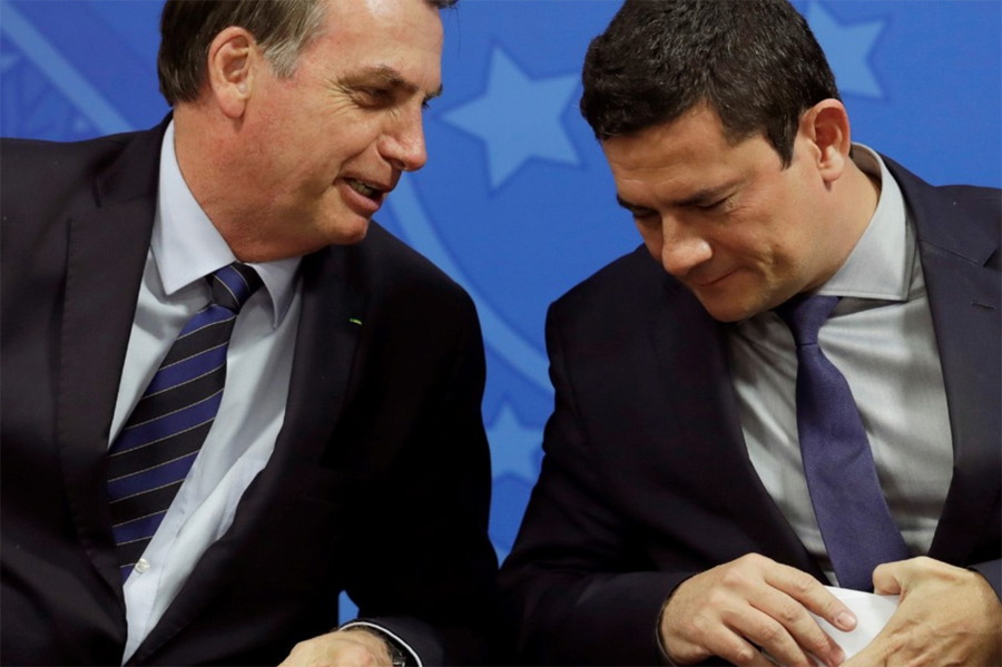 Jair Bolsonaro: “Sergio Moro hizo un gol de media cancha” Jair Bolsonaro: “Sergio Moro hizo un gol de media cancha”