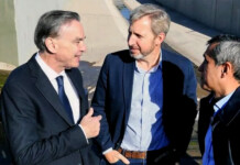 Pichetto y Frigerio arrancaron su gira de seducción peronista
