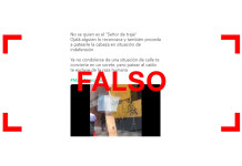 No, el video de un hombre que patea a un indigente no fue filmado en la Argentina sino en Brasil No, el video de un hombre que patea a un indigente no fue filmado en la Argentina sino en Brasil