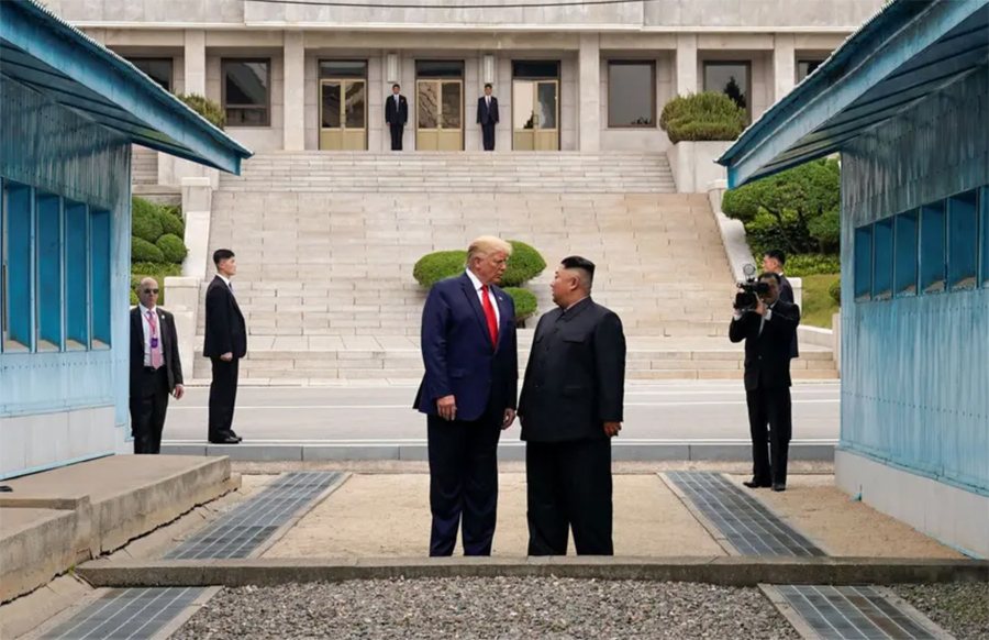 Trump pisa Corea del Norte y promete resucitar el diálogo