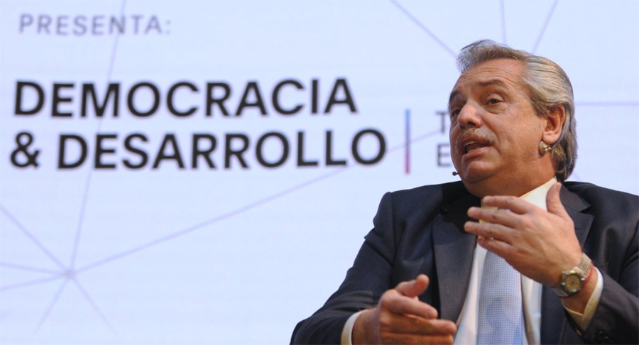 Alberto Fernández: “La Argentina no tiene posibilidad de caer en default si yo soy presidente”