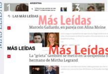 Medios: las “más leídas-gate” Medios: las "más leídas-gate”