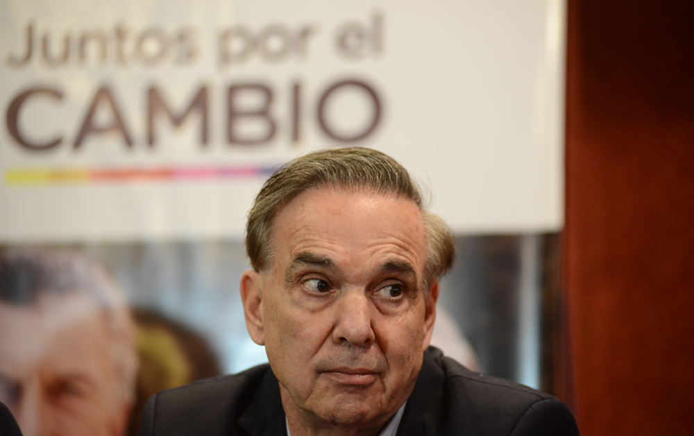 El candidato a vicepresidente Miguel Ángel Pichetto en Río Gallegos - Foto: OPI Santa Cruz/Francisco Muñoz