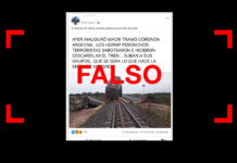 No, el tren Belgrano Cargas no descarriló en 2018 debido a un sabotaje de los Moyano No, el tren Belgrano Cargas no descarriló en 2018 debido a un sabotaje de los Moyano
