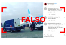 Es falso el audio que afirma que el Banco Central transportó en un avión de Aerolíneas Argentinas “8 mil kilos de guita” hacia un lugar desconocido Es falso el audio que afirma que el Banco Central transportó en un avión de Aerolíneas Argentinas “8 mil kilos de guita” hacia un lugar desconocido