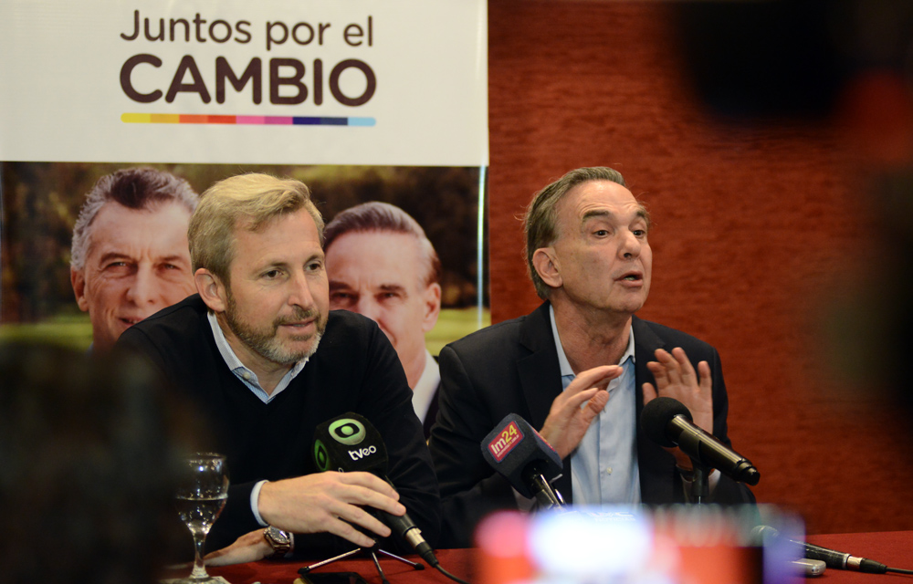 El Ministro Rogelio Frigerio junto a Miguel Ángel Pichetto pasaron por Río Gallegos – Foto: OPI Santa Cruz/Francisco Muñoz