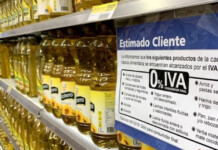 Los alimentos bajaron hasta 18% después de la quita del IVA