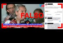 Es falso que Alberto Fernández haya dicho: “Nuestro gobierno llevará el dólar a un piso de 100” Es falso que Alberto Fernández haya dicho: “Nuestro gobierno llevará el dólar a un piso de 100”