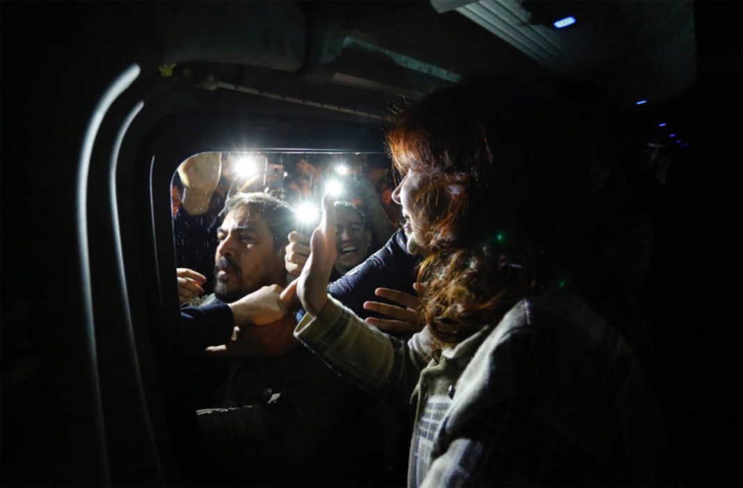 Cristina Kirchner llegó a La Pampa para encabezar el acto por el 17 de octubre con Alberto Fernández