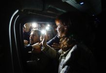 Cristina Kirchner llegó a La Pampa para encabezar el acto por el 17 de octubre con Alberto Fernández