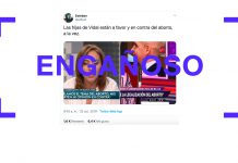 Es engañoso el posteo que habla sobre la posición de las hijas de Vidal ante la legalización del aborto Es engañoso el posteo que habla sobre la posición de las hijas de Vidal ante la legalización del aborto