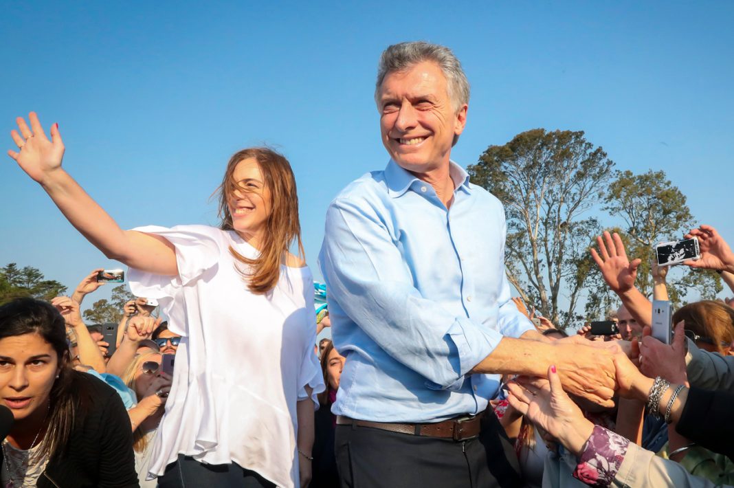 Mauricio Macri y María Eugenia Vidal inauguraron 40 kilómetros de autopista en la Ruta Nacional 7