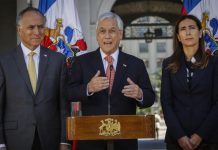 El secretario general de la OEA defendió a Sebastián Piñera y acusó a Cuba y Venezuela por las protestas en Chile El presidente Sebastián Piñera no descarta encarar una reforma constitucional