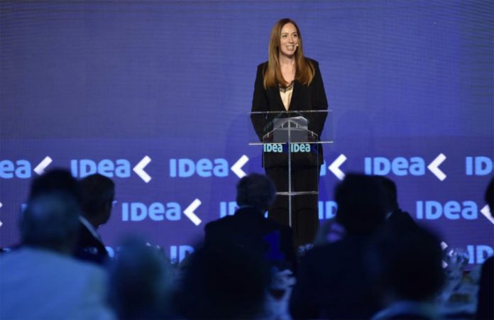 María Eugenia Vidal, en la inauguración del Coloquio de IDEA: “El futuro es sin grieta”