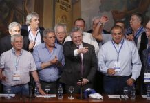 Fernández: "La CGT será parte del Gobierno a partir del 10 de diciembre"