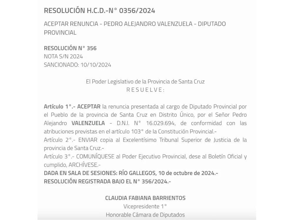 Vidal puso un lego en la materia, como Gerente de Investigación, Desarrollo e Innovación Tecnológica de Fomicruz, con antecedentes de violencia pública