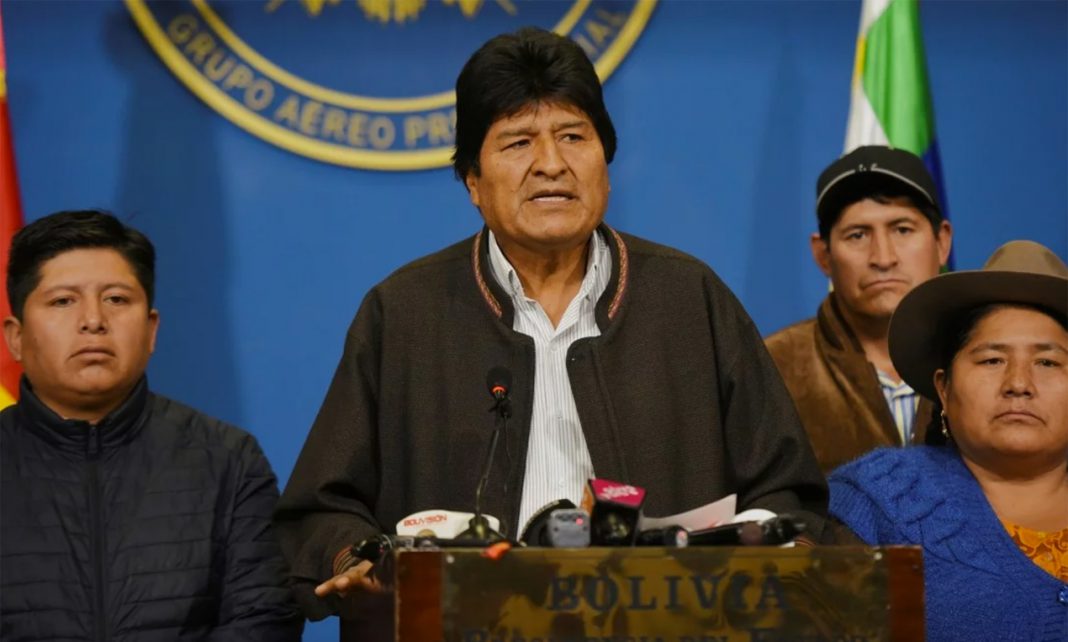 Evo Morales renuncia a la presidencia de Bolivia, presionado por las fuerzas armadas