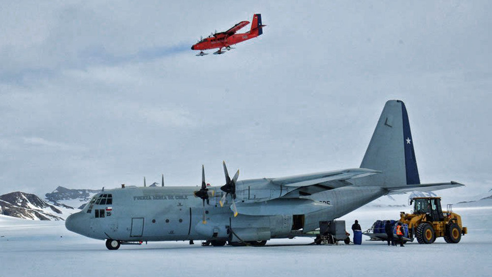 Pasajeros del Hércules C-130 perdido en Chile