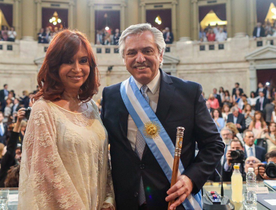 Asunción de Alberto Fernández y Cristina Fernández de Kirchner – Foto: