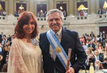 Asunción de Alberto Fernández y Cristina Fernández de Kirchner – Foto: