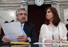 Alberto Fernández apoyó las declaraciones de Cristina Kirchner Ceremonia de asunción y traspaso de mando presidencial, en el Congreso de la Nación, el 10 de Diciembre de 2019 en Buenos Aires, Argentina. Fotos: Comunicación Senado
