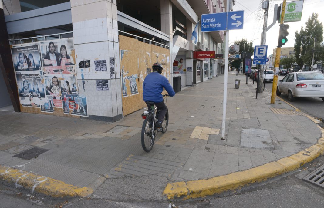 Cuarentena total en las calles de Río Gallegos – Foto: OPI Santa Cruz/Francisco Muñoz