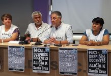Despidos encubiertos y arbitrario de docentes en Santa Cruz ante el silencio cómplice de CTERA Despidos encubiertos y arbitrario de docentes en Santa Cruz ante el silencio cómplice de CTERA