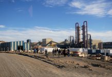 Lo advertimos el día sábado: bajaban trabajadores de Cerro Vanguardia sin control. Hoy se conoce que una mujer del yacimiento dio positivo Cerro Vanguardia - Foto: OPI Santa Cruz/Francisco Muñoz