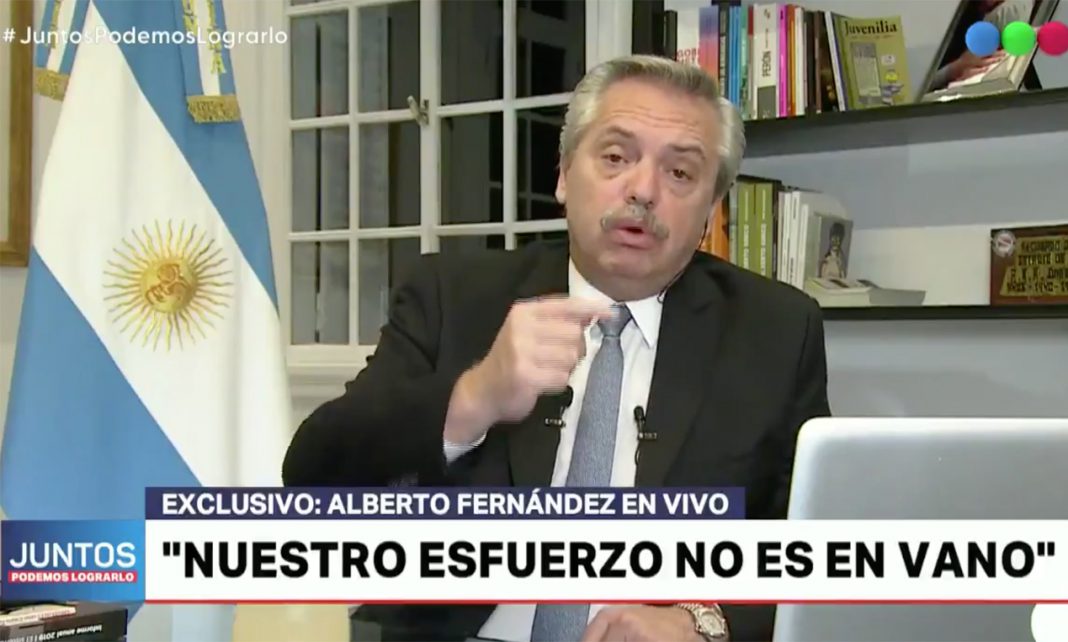 Alberto Fernández: “Tengo la triste noticia de decirles que no sé cuánto tiempo va a durar esto”