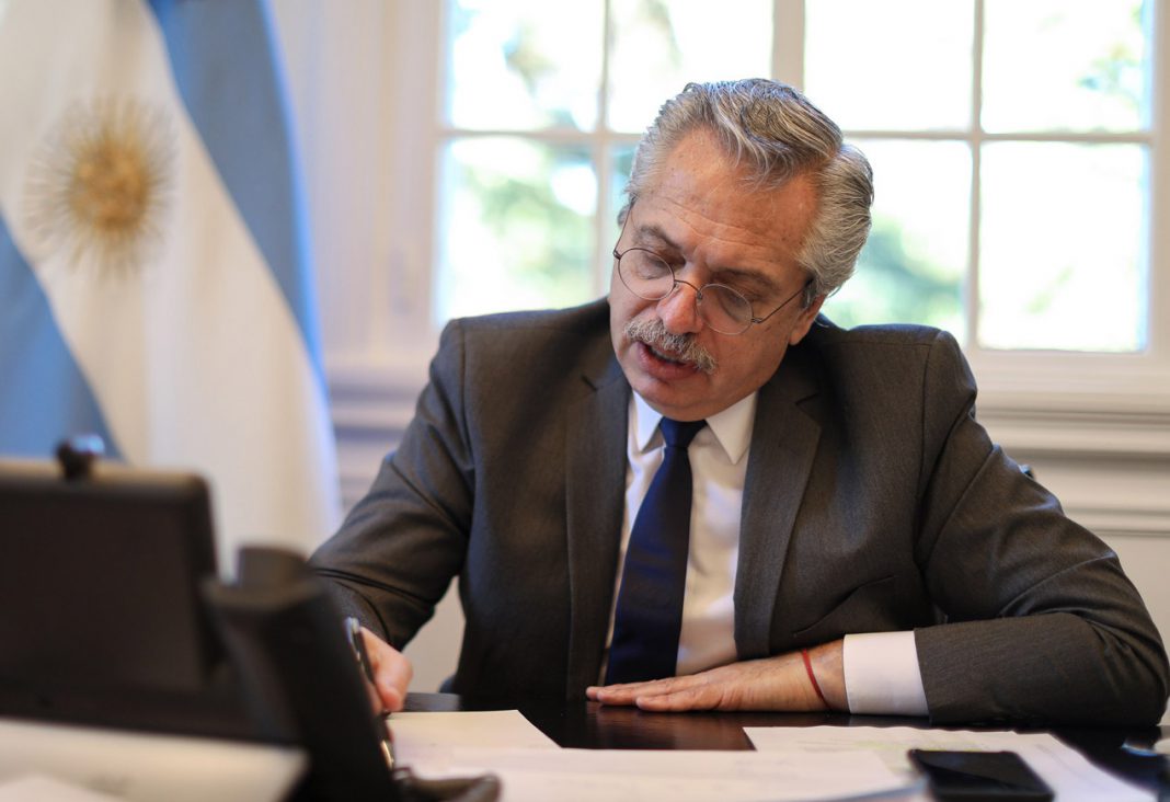 El Presidente de la Nación Alberto Fernández - Foto: Presidencia