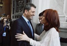 Cristina y Massa otorgaron un "aumento especial" al personal del Congreso que trabaja durante la pandemia