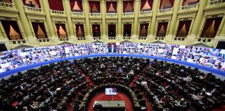 Fracasó el simulacro en Diputados y se posterga la sesión remota - Foto: Telam