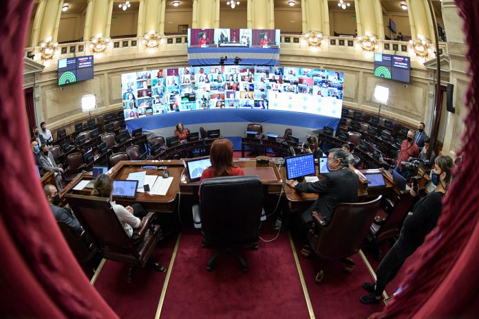 Los senadores retoman las sesiones con el debate de los decretos de Alberto Fernández